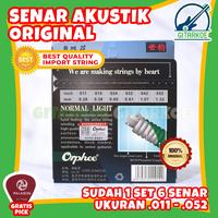 Gambar Senar Gitar Akustik Original .011-.052 Professional RA-38H Orphee SA38 dari Gitarkoe Kota Tangerang Selatan 2 Tokopedia
