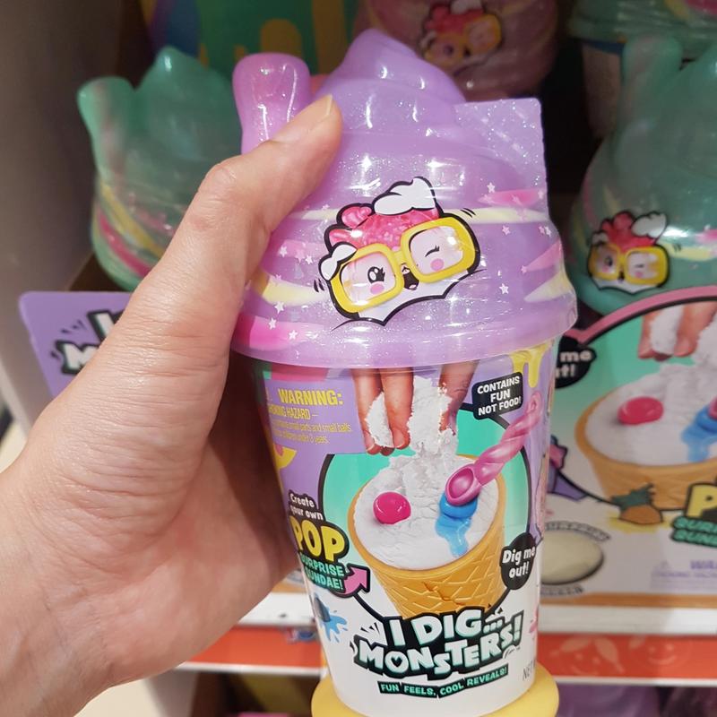 I Dig Monster mini ice cream pop surprise sundae purple original - Shop ...
