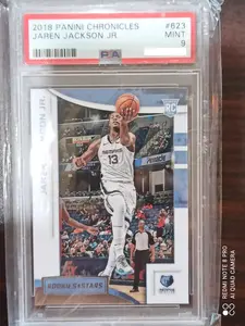 2018-19 PANINI CHRONICLES JAREN JACKSON PSA 9