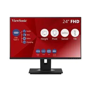 Monitor LED ViewSonic VG2455 IPS HDMI DP USB-C 75Hz