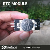 Gambar RTC DS1307 Module Alternatif DS3231 - Compatible With Arduino - Dengan Baterai dari KelasRobot Kab. Sumedang 2 Tokopedia
