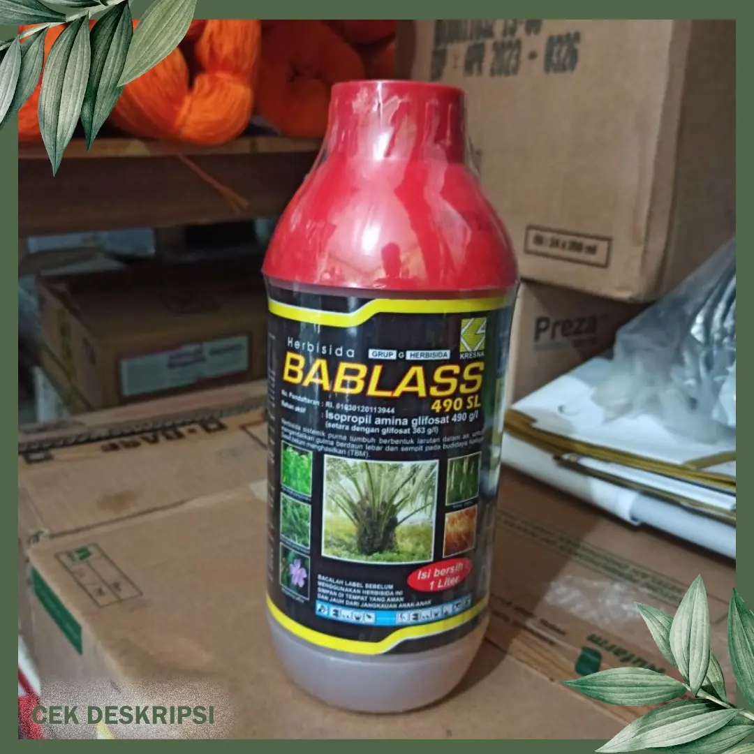 HERBISIDA BABLAS 490 SL 1 LITER PEMBASMI RUMPUT SAMPAI AKAR