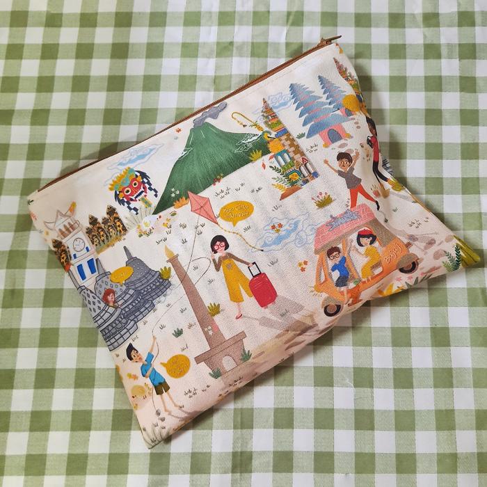 Gambar SANCRAFT - Pouch Landmark dari SANCRAFT ID Kota Administrasi Jakarta Timur Tokopedia