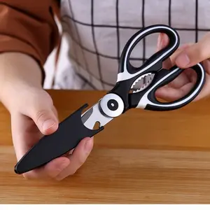 Gunting Multifungsi 8in1 Kitchen Scissors Gunting Dapur Stainless