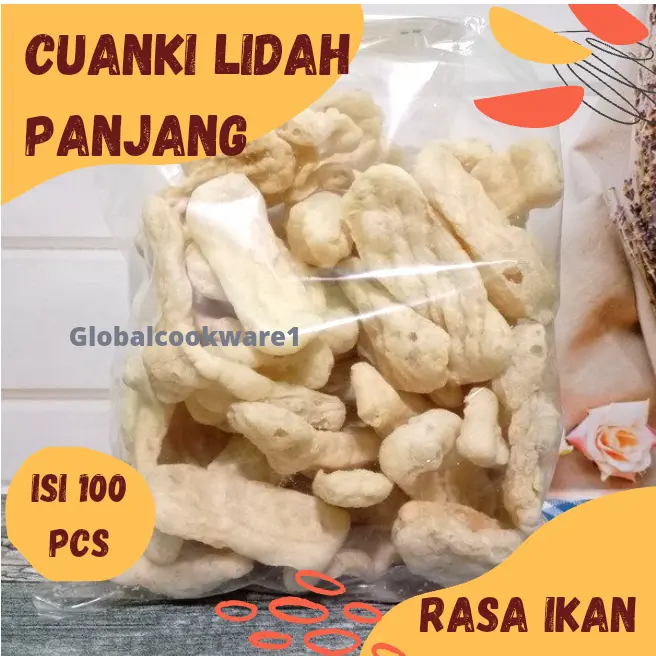 Cuanki lidah isi 50 toping untuk boci dan mie instan