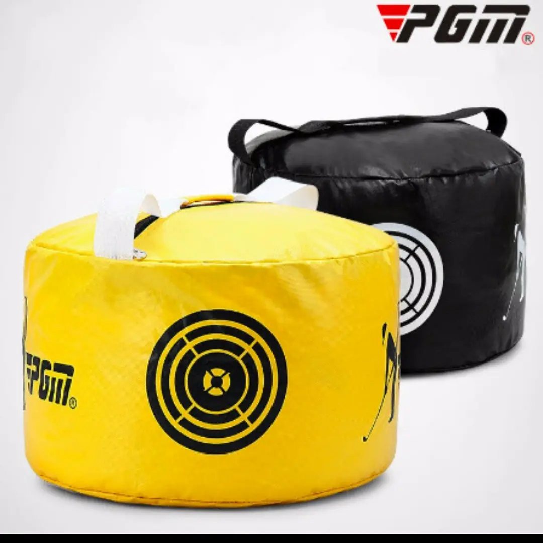 Golf swing training bag aid golf impact contact smash