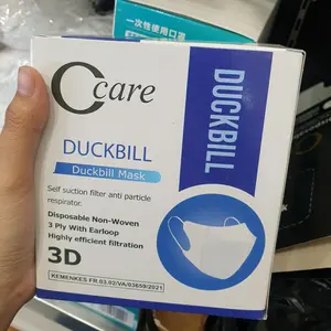 MASKER DUCKBILL/DUCKBILL MASK/Ocare/3 PLY/EARLOOP