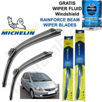 Gambar WIPER MOBIL JAZZ Lama GD3 MICHELIN Rainforce Beam FRAMELESS 2Pcs kn-kr - 24 dan 14 dari bohlamhid Kota Tangerang 1 Tokopedia