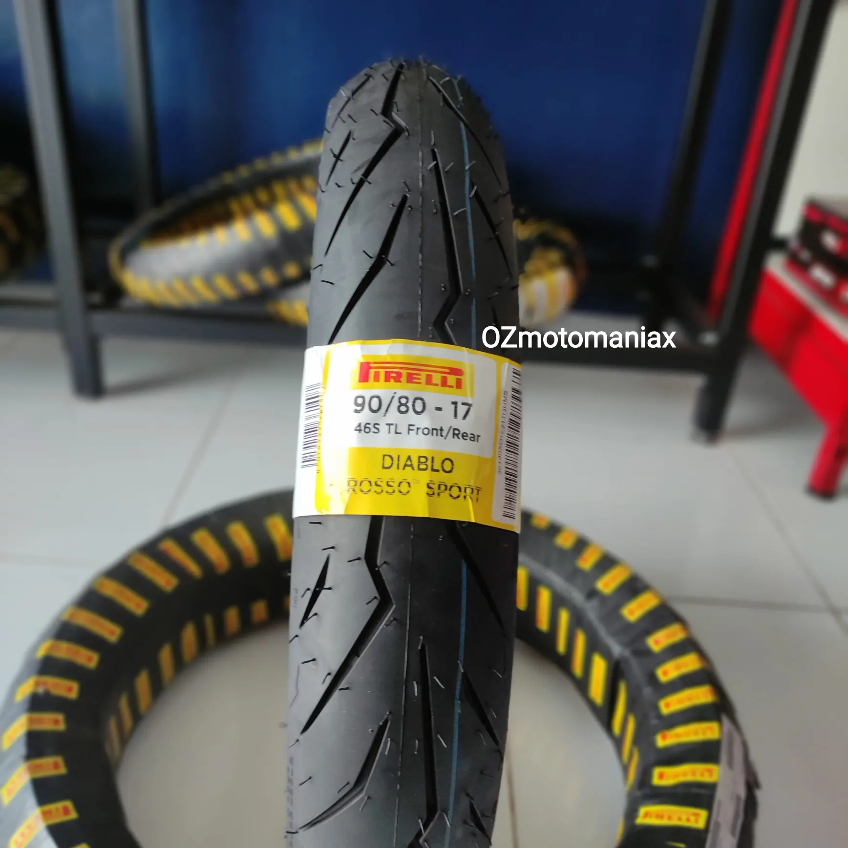 Ban Pirelli Diablo Rosso Sport 90/80-17