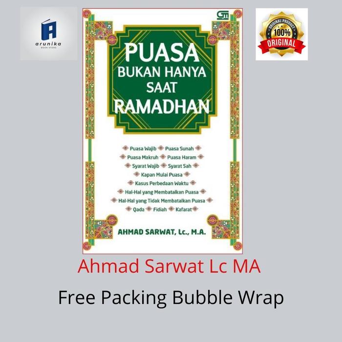 Gambar Puasa Bukan Hanya Saat Ramadhan dari Arunika Book Store Kota Bekasi Tokopedia