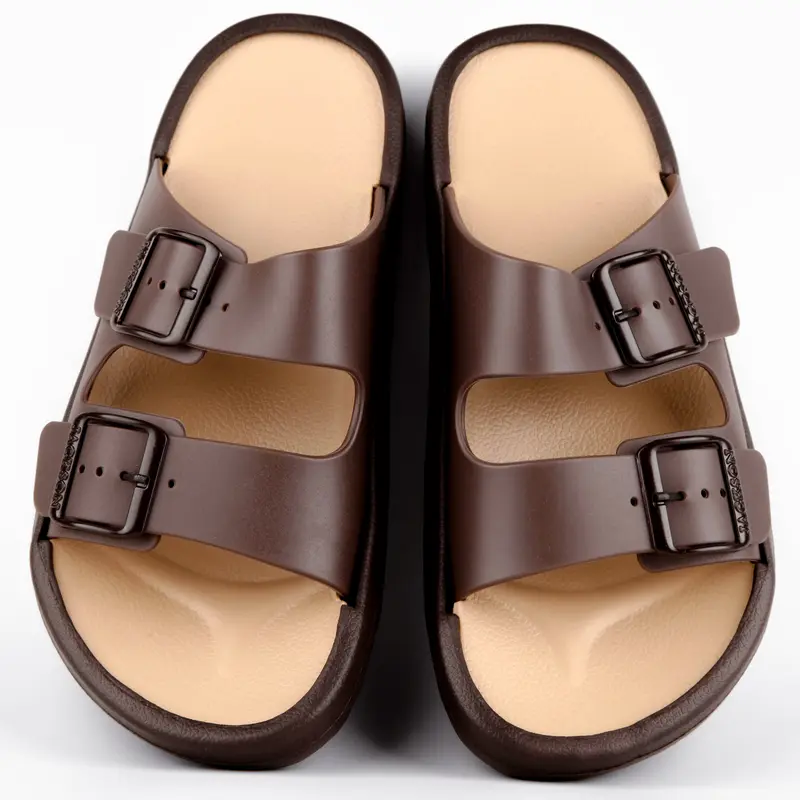 Jackson - Sandal Slide Jackson Ask 1JP Cokelat Tua 2