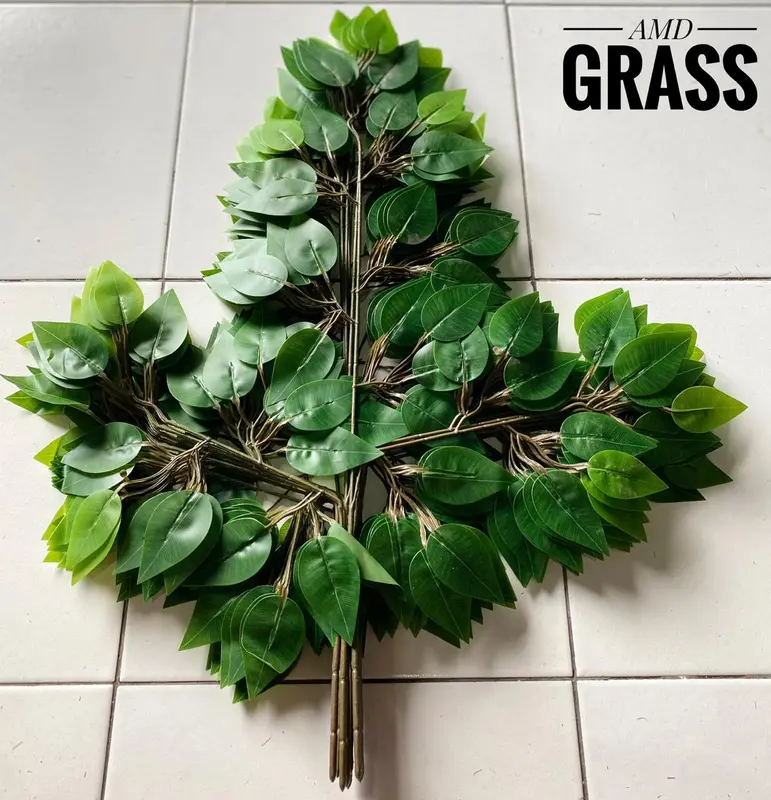 Daun beringin tangkai artificial sintetis 0
