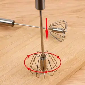 handle mixer manual pengocok telur/kue otomatis puter ketika di tekan