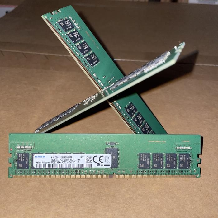 Gambar RAM Server DDR4 16GB 2Rx8 PC4 2933Y RE2 12 MH1 M393A2K43CB2 Samsung dari Kaan Ninka Elektronik Kota Administrasi Jakarta Timur Tokopedia
