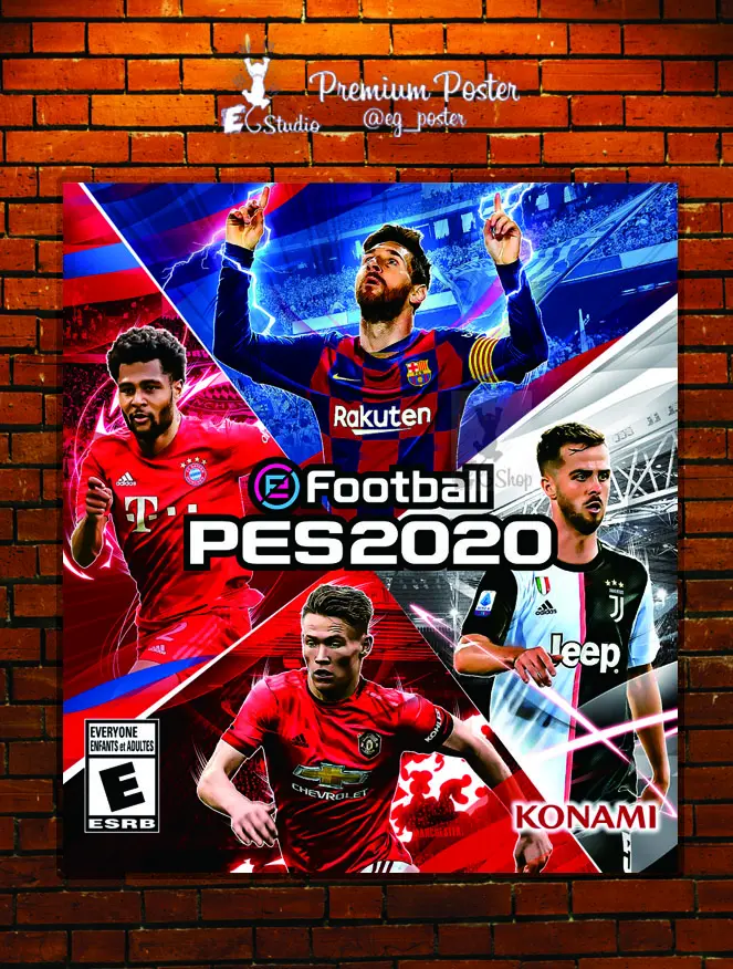 Poster Game - eFootball Pro Evolution Soccer 2020