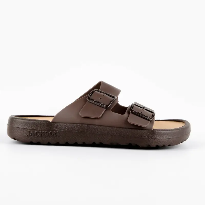 Jackson - Sandal Slide Jackson Ask 1JP Cokelat Tua 0