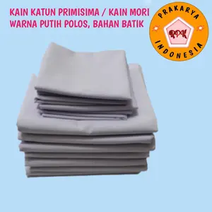 kain putih polos, mori primisima