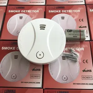 smoke detector lumina alat deteksi asap baterai