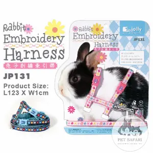 Tali Badan Kelinci Harness Jolly Emboirdery Harness JP131