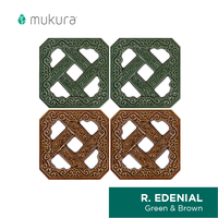 Gambar Roster Keramik Lubang Angin Mukura Edenial 30x30cm - Brown dari Roster Granit Mukura Kota Administrasi Jakarta Utara 2 Tokopedia