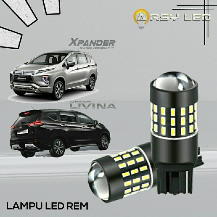 Gambar ARSYLED Lampu Rem LED T20 54 Titik Mobil Xpander All New Livina Car - Merah dari ARSYLED MALL Kota Administrasi Jakarta Selatan Tokopedia