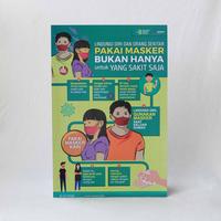 Gambar Poster Pakai Masker bukan Hanya yang Sakit dari Sahabat Sejasa Kab. Sleman 2 Tokopedia