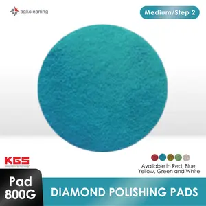 KGS Diamond Pad - Kristalisasi Marmer - Poles Marmer (Pad 16" Blue)