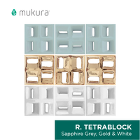 Gambar Roster Keramik Anti Tampias Loster Minimalis Tetrablock 20 x 20 cm - Krem Ivory dari Roster Granit Mukura Kota Administrasi Jakarta Utara 3 Tokopedia