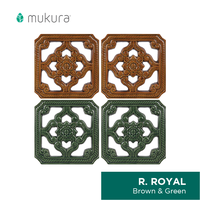 Gambar Roster Keramik / Lubang Angin / Loster Mukura Ceramics Royal 30x30cm - Maroon dari Roster Granit Mukura Kota Administrasi Jakarta Utara 3 Tokopedia