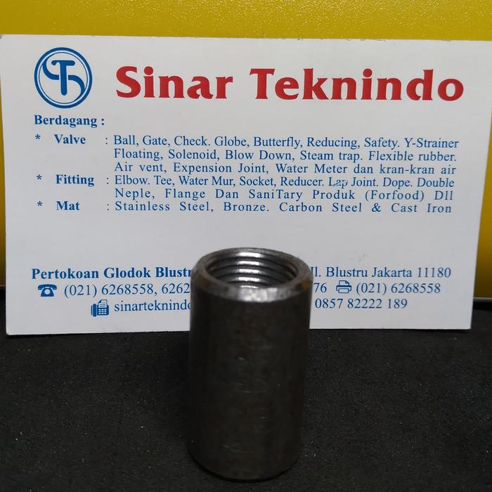 Jual SOCKET DRAT CARBON STEEL (BESI) CLASS 1000 " ¼ INCH " - Jakarta ...