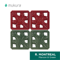 Gambar Roster Keramik Mukura / Lubang Angin / Loster Montreal 30x30cm - Green dari Roster Granit Mukura Kota Administrasi Jakarta Utara 2 Tokopedia