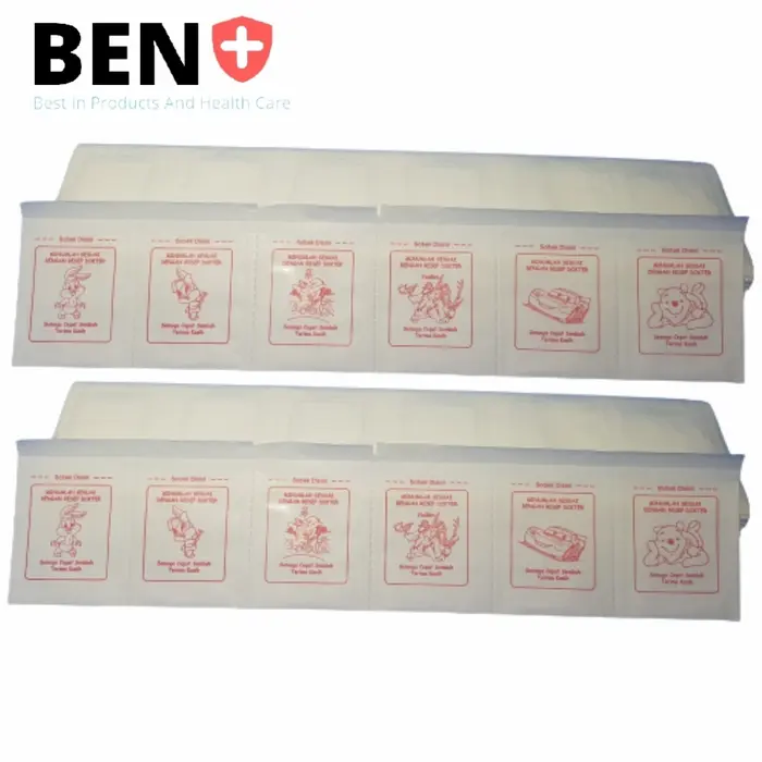 Gambar Kertas puyer obat press logo lucu Disney merah dari Kertas Puyer Indonesia Kota Semarang 3 Tokopedia