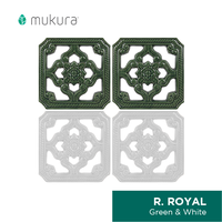 Gambar Roster Keramik / Lubang Angin / Loster Mukura Ceramics Royal 30x30cm - Maroon dari Roster Granit Mukura Kota Administrasi Jakarta Utara 2 Tokopedia