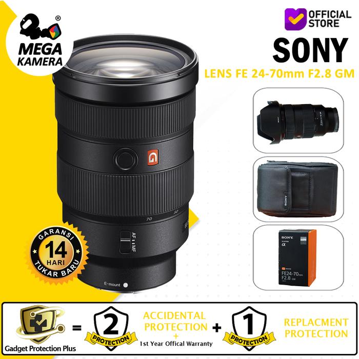 Gambar Sony Lens FE 24-70mm f2.8 GM - Lensa FullFrame E-Mount dari Megakamera Kota Administrasi Jakarta Utara Tokopedia