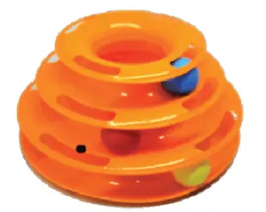 Mainan kucing / cat toy interaktif bola tower HS050