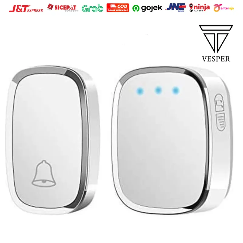 Door bell wireless / bel rumah wireless waterproof 1 receiver 0