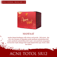 Gambar (BISA COD)ACNE TOTOL SR12 PENGHILANG JERAWAT KRIM JERAWAT OBAT JERAWAT dari SR12 SKINCARE SOLUTION Kota Tangerang 2 Tokopedia