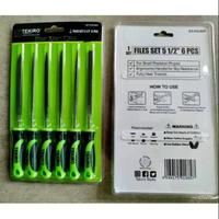 Gambar TEKIRO KIKIR SET 5 1/2" 6 PCS / KIKIR SET / TOOLS / PERKAKAS dari TEKIRO_NEW Kab. Serang 2 Tokopedia