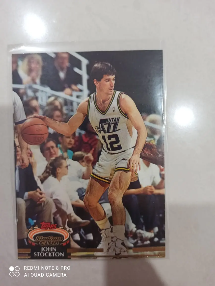 1992-93 Topps Stadium Club #265 John Stockton