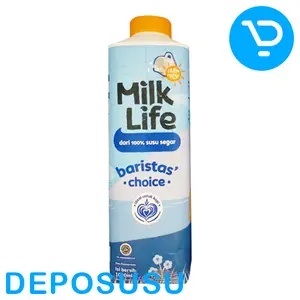 Susu Segar Baristas' Choice Freshmilk Fresh MILK LIFE 1liter MILKLIFE