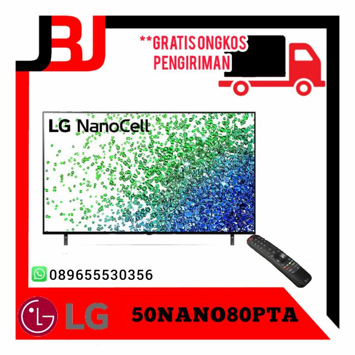 Gambar LED TV LG 50 inch 50NANO80TPA | Lg NANOCELL 50NANO80 | LG NANO80TPA dari J B J Kota Administrasi Jakarta Selatan Tokopedia