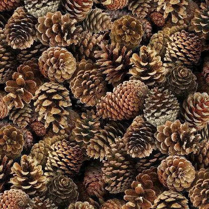 Buah Pinus Biji Cemara - Hiasan hampers biji cemara 1