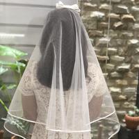 Gambar Sarkara wedding veil 002 pita putih dari Sarkara Kota Tangerang Selatan 1 Tokopedia