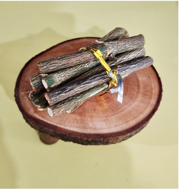 Jual 10 pcs ranting kayu, 100 gr batu pancawarna utk bermain sensory ...