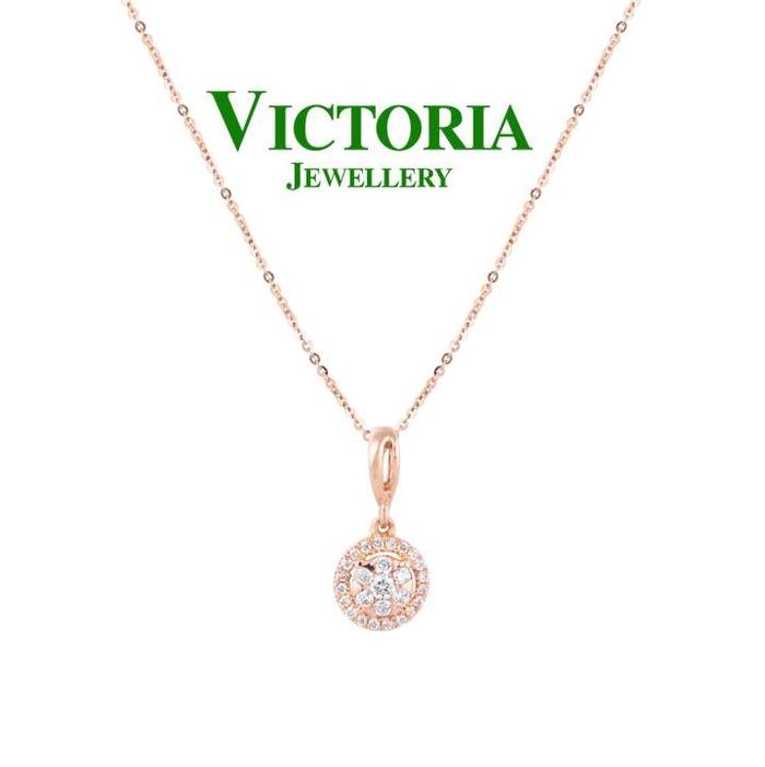 Gambar Liontin Berlian VPD625272 Victoria Jewellery dari Victoria Jewellery Online Kota Administrasi Jakarta Selatan Tokopedia