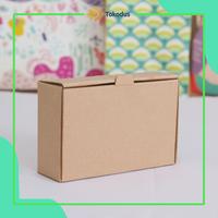 Gambar (ISI 100) Tokodus TKI - Kardus 15x10x5 cm Polos Cocok untuk Packing, Hampers, Kado Olshop Bisa Custom E-flute Corrugated Cokelat dari Tokodus TKI Kab. Bandung 3 Tokopedia