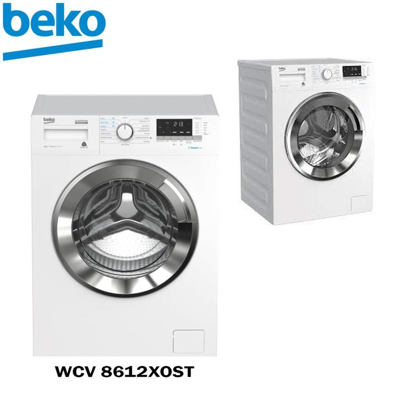 BEKO MESIN CUCI WCV8612XOST WASHING MACHINE 8KG 0