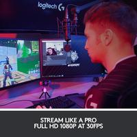 Gambar Logitech WEBCAM C922 PRO STREAM FHD 1080p/30fps & 720p/60fps Autofocus Mikrofon Stereo Kompatibel Windows 10 macOS Chrome OS Android dengan Lisensi XSplit Premium 3 Bulan - Computer, Glass dari Metoocel Official Kota Semarang 2 Tokopedia