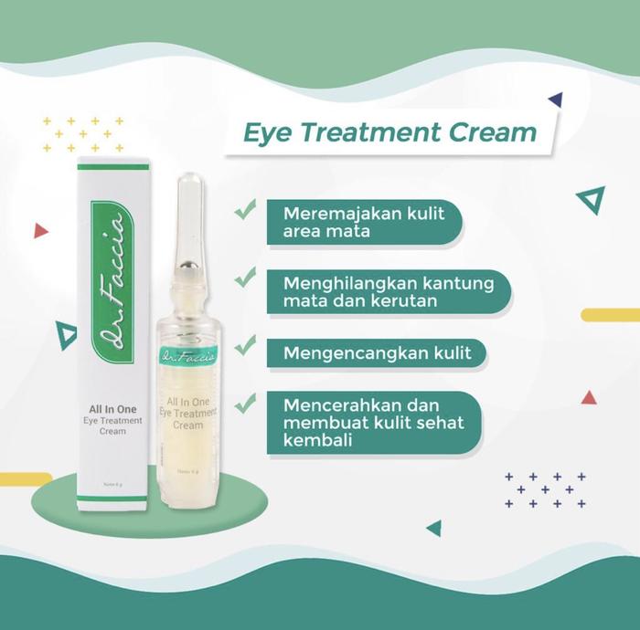 Gambar dr Faccia All In One Eye Treatment-kerut,mata panda,eye bag (02 002015 dari Theraskinbest Kota Administrasi Jakarta Barat Tokopedia