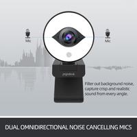 Gambar PAPALOOK Webcam 1080P 60FPS Auto Focus, Microphone, Tripod - PA552Pro dari Ausdom Indonesia Kota Administrasi Jakarta Utara 5 Tokopedia
